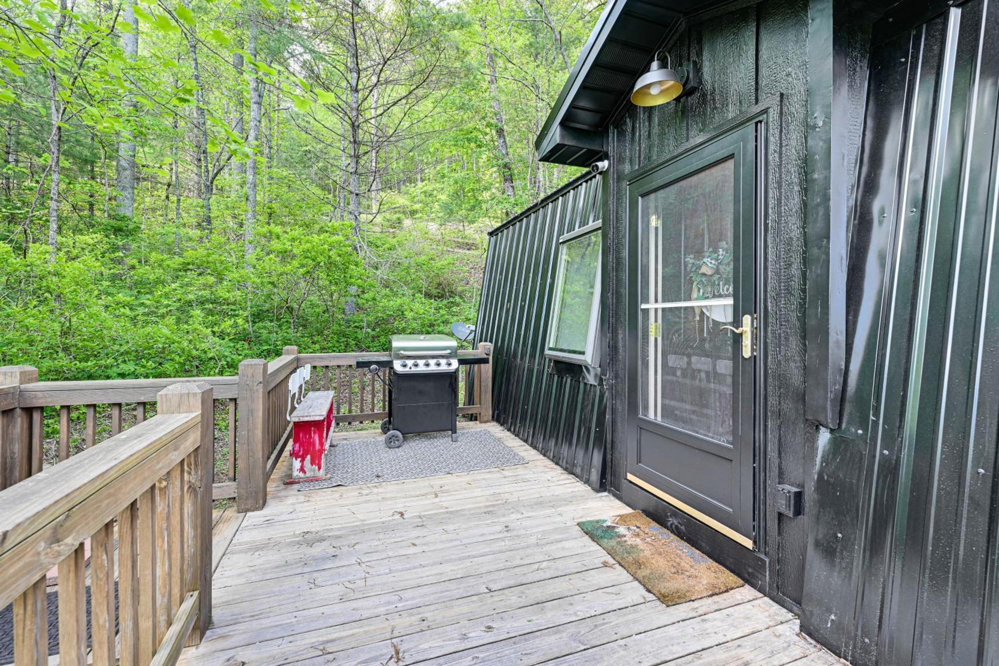 Highlands Cabin On Buck Creek About 8 Mi To Town! Villa Exterior photo