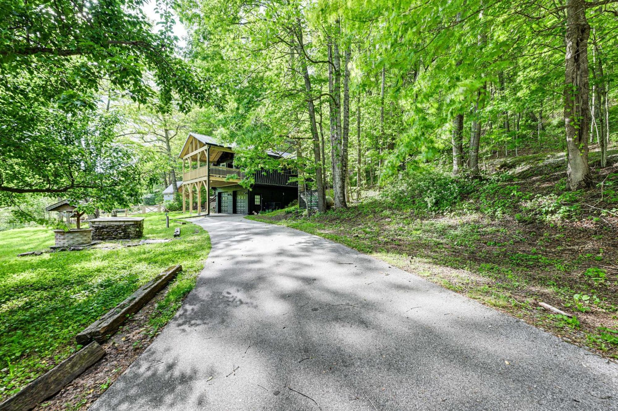 Highlands Cabin On Buck Creek About 8 Mi To Town! Villa Exterior photo