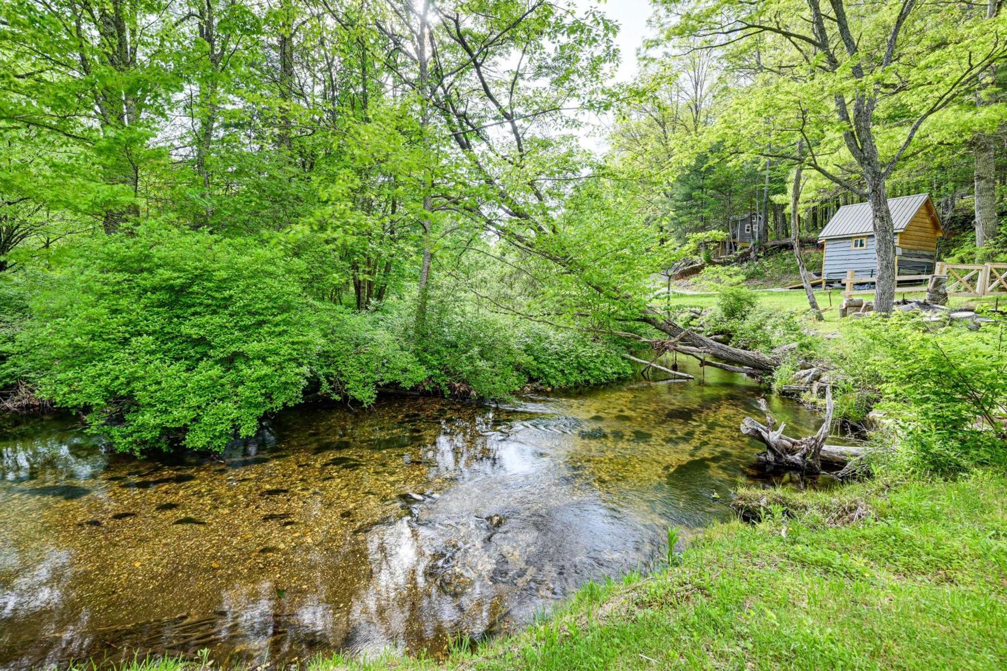 Highlands Cabin On Buck Creek About 8 Mi To Town! Villa Exterior photo