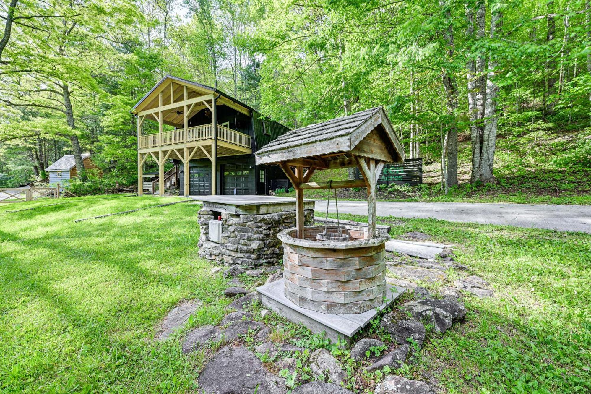 Highlands Cabin On Buck Creek About 8 Mi To Town! Villa Exterior photo